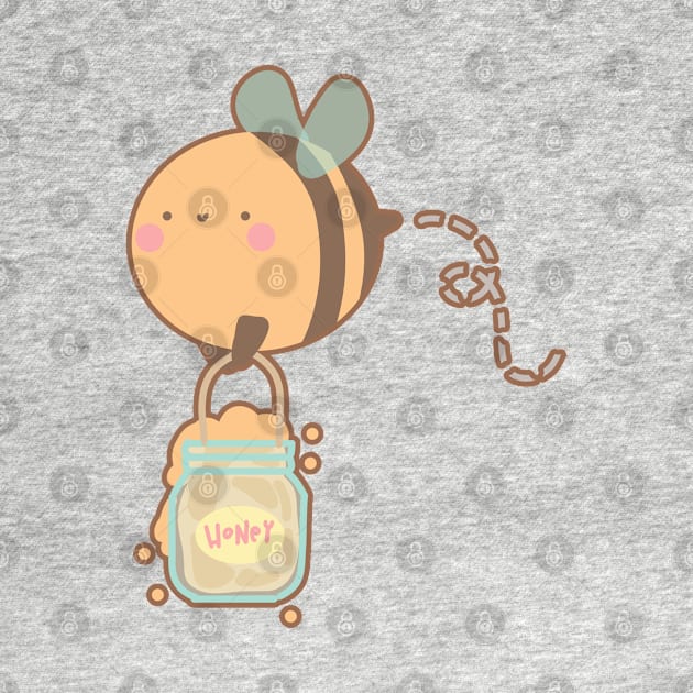 Cute honey bee by bunbunpai